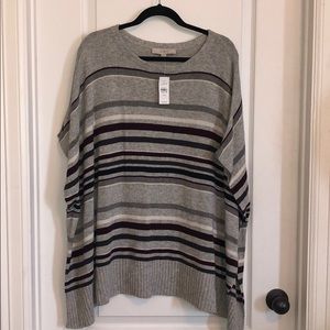 NET LOFT Striped Poncho